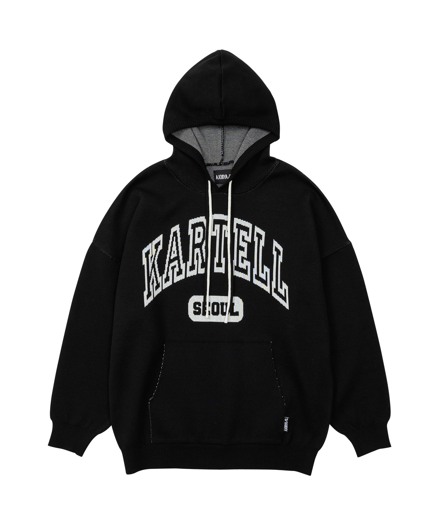 【AJO AJOBYAJO】22FW★ Seoul Kartell Cotton Knit Hoodie MUSINSA | AJOBYAJO Seoul Kartell Cotton Knit Hoodie [CHARCOAL]