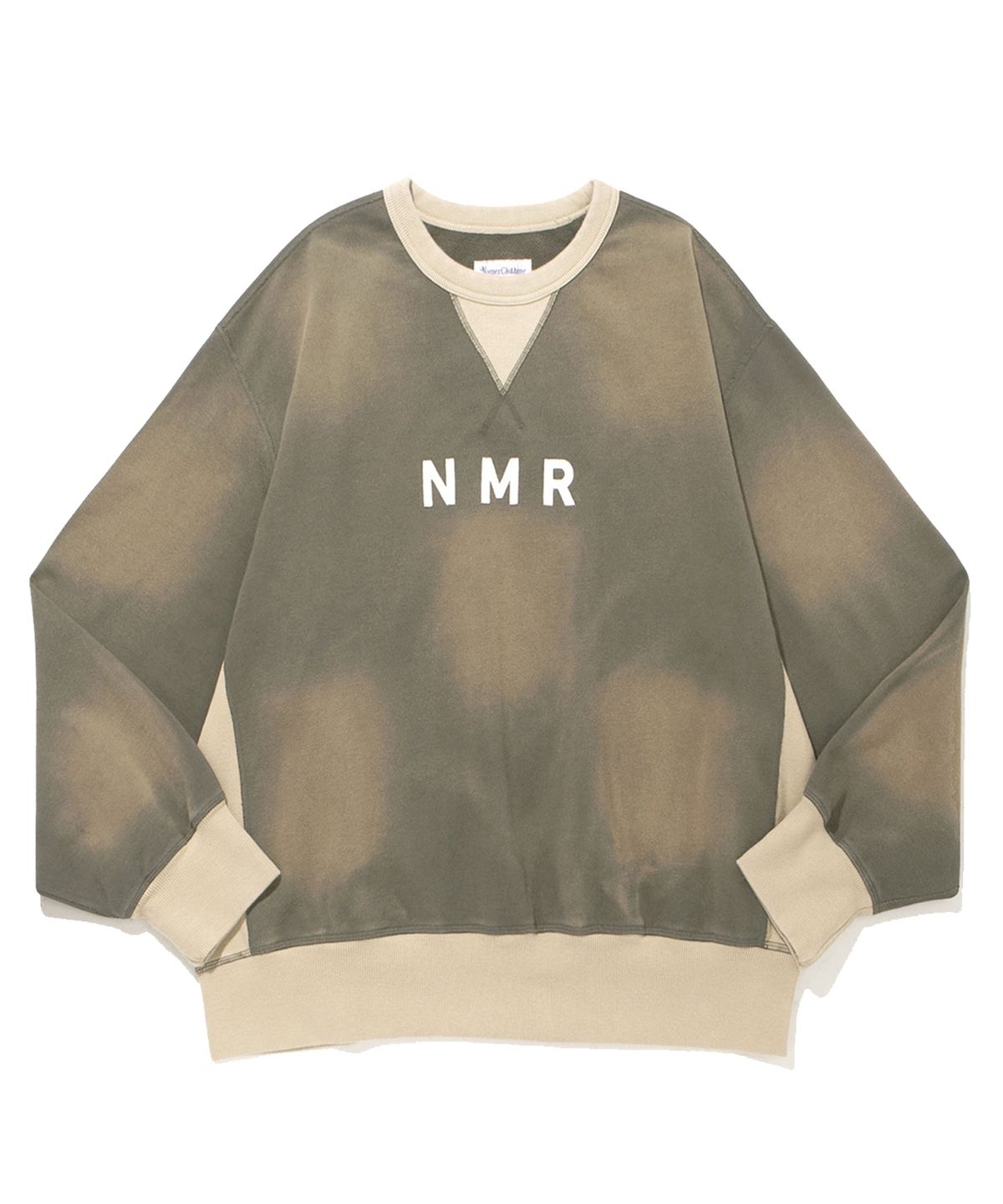 네이머클로딩(NAMERCLOTHING) NMR FIRECRACKER WASHED SWEATSHIRTS KHAKI