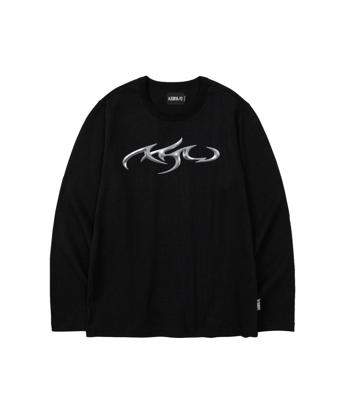 아조바이아조(AJOBYAJO) [PBA] Tribal AJO Long Sleeves T-Shirt [BLACK]
