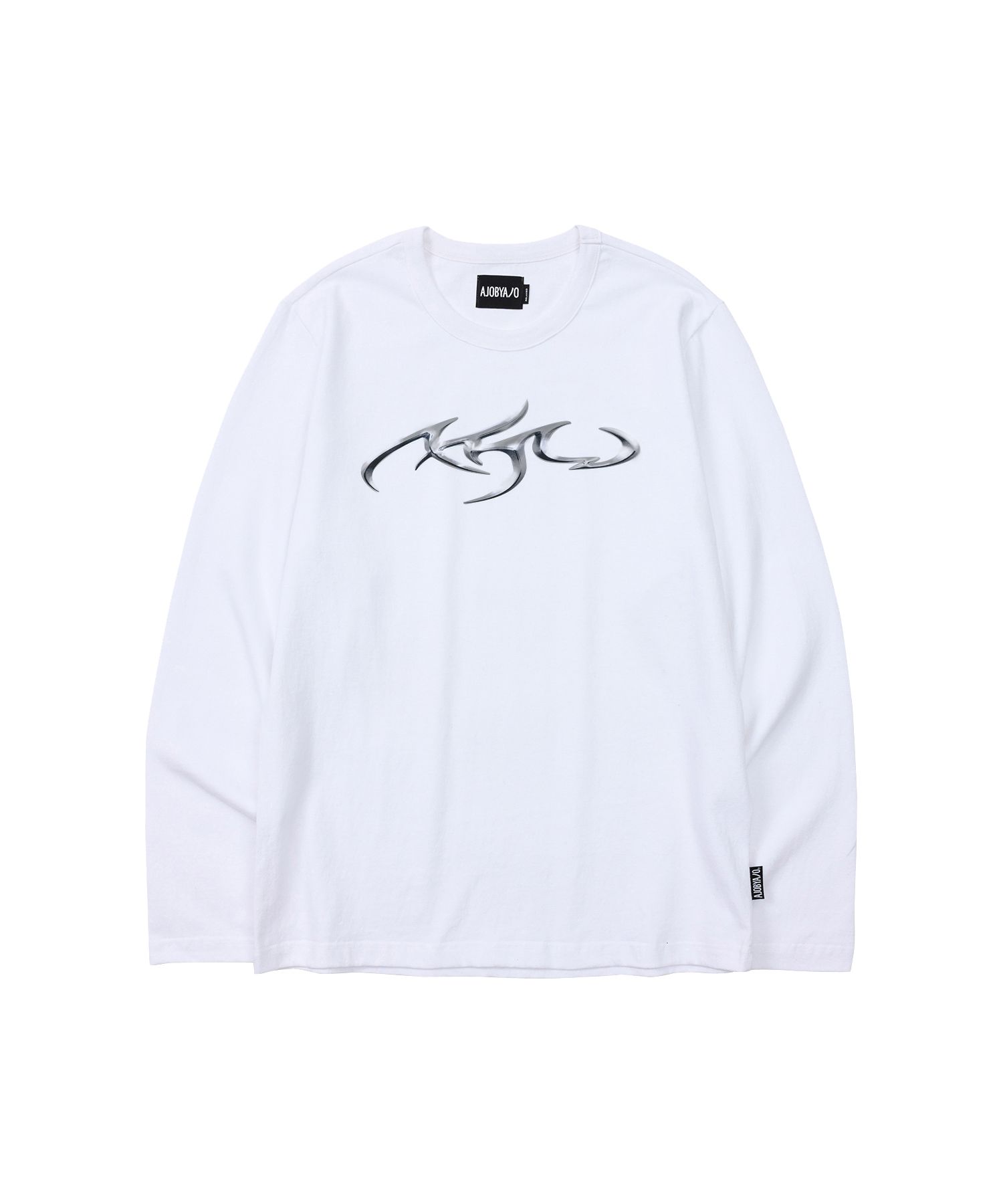 【AJO AJOBYAJO】22FW★ Tribal AJO Long Sleeves T-Shirt MUSINSA | AJOBYAJO [PBA] Tribal AJO Long Sleeves T-Shirt [WHITE]