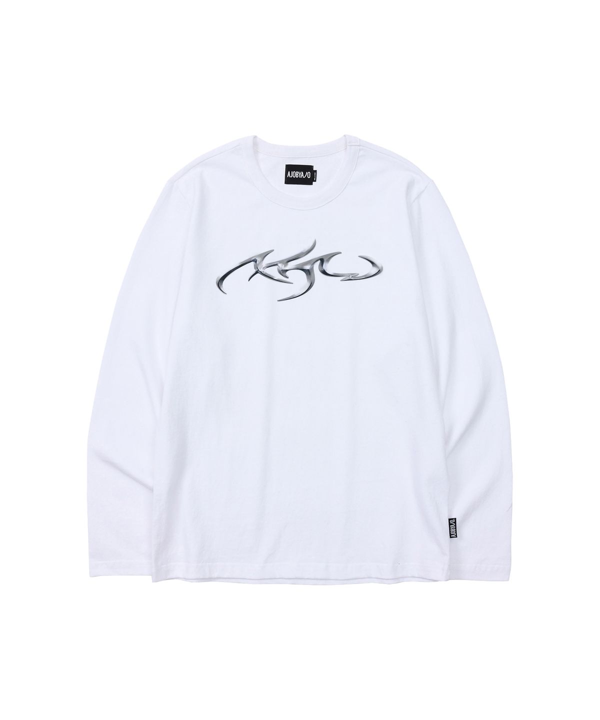 아조바이아조(AJOBYAJO) [PBA] Tribal AJO Long Sleeves T-Shirt [WHITE]