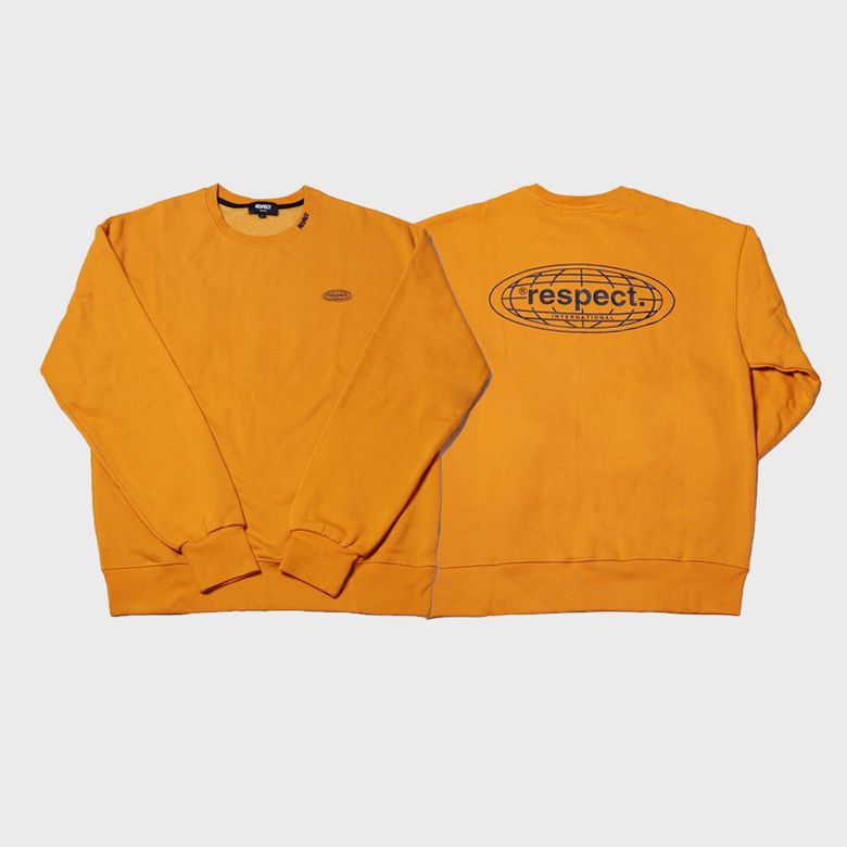 intl sweatshirt (mustard)