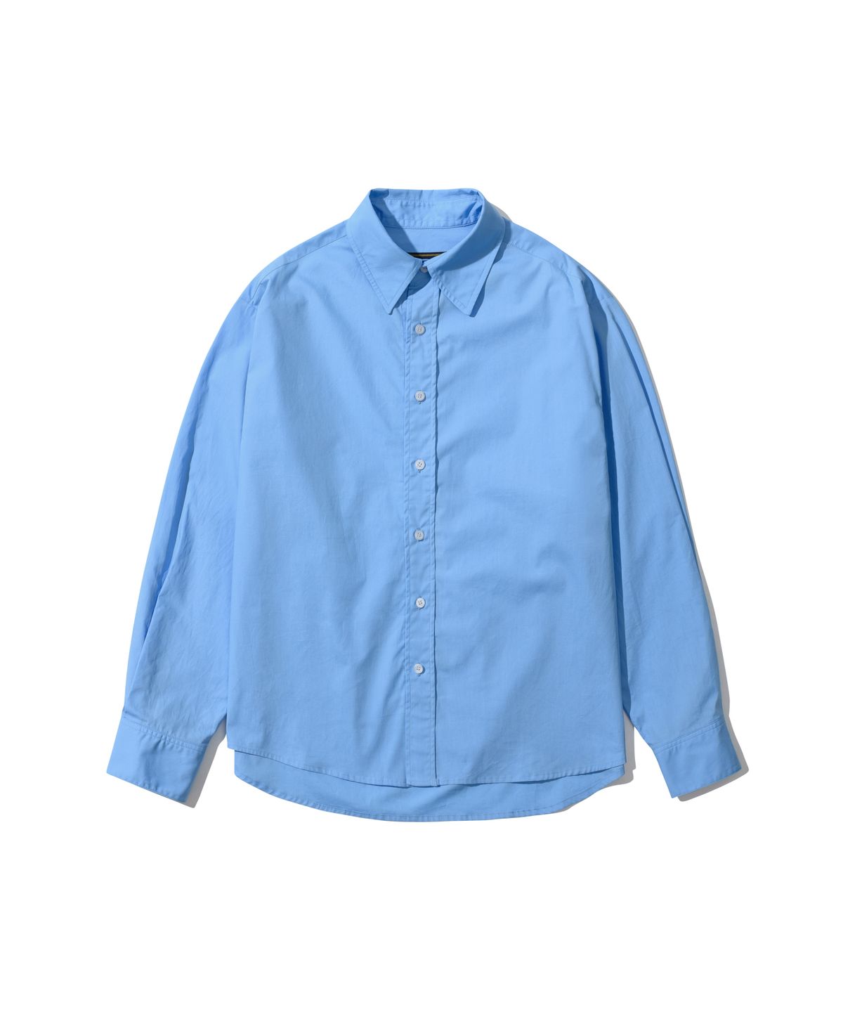 오아이오아이 컬렉션(OIOI COLLECTION) FIVETWO STAMP SHIRT [BLUE]