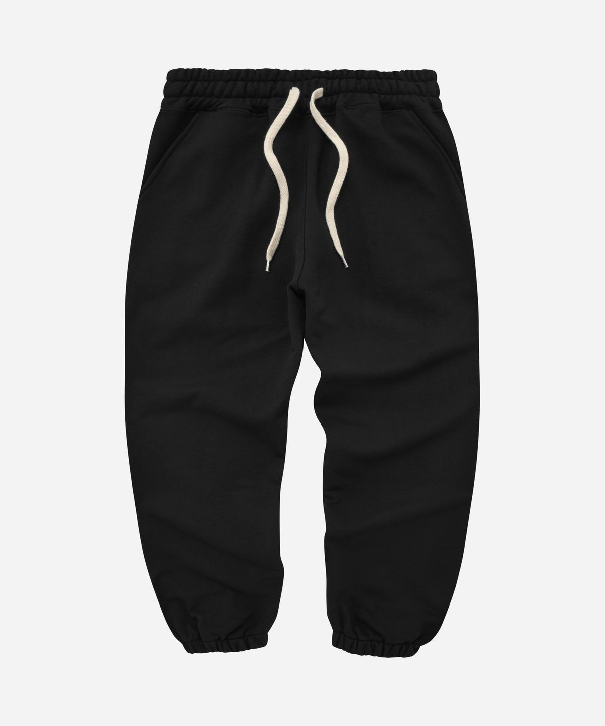 프리즘웍스(FRIZMWORKS) OG HEAVYWEIGHT SWEAT PANTS _ BLACK