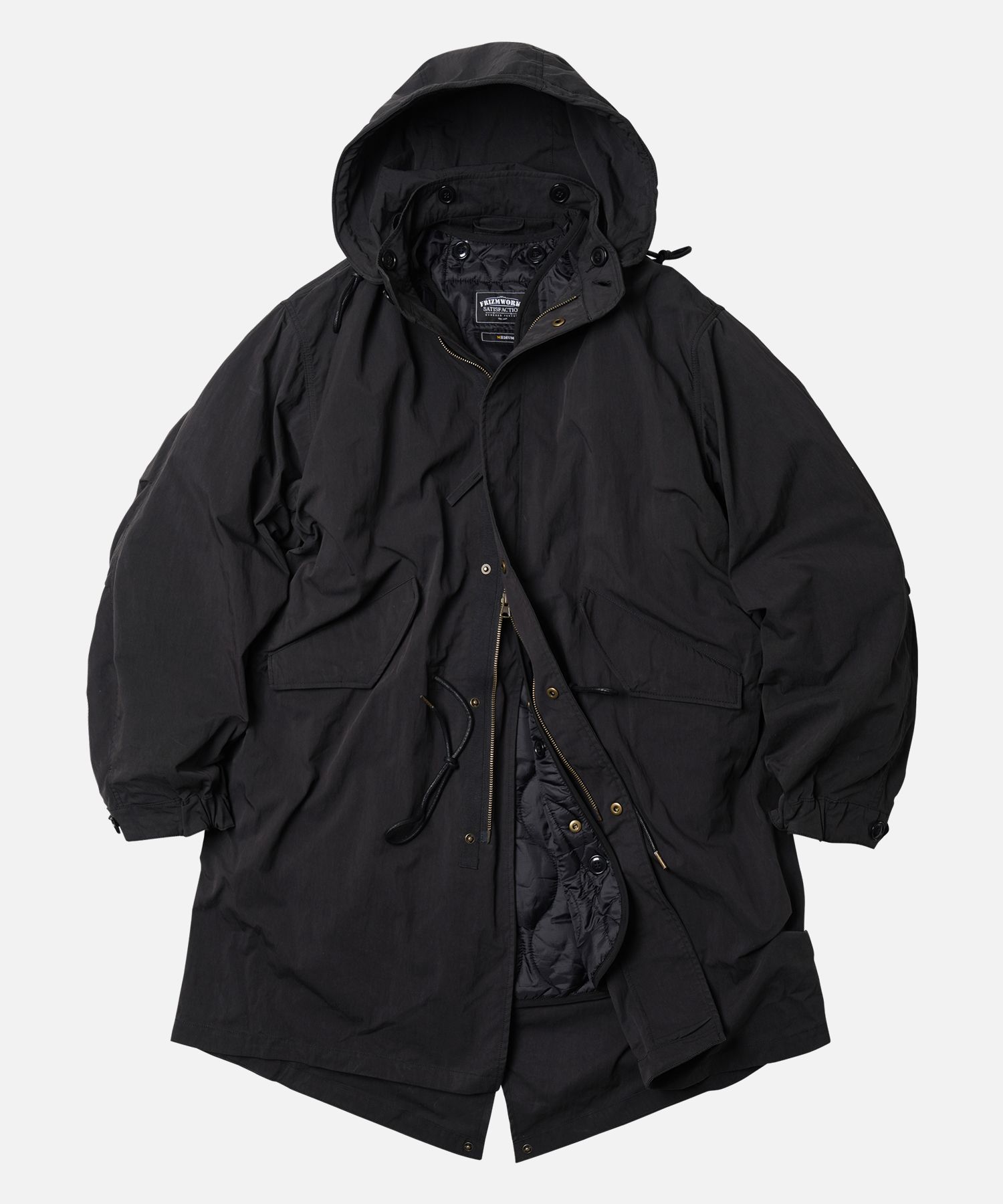 MUSINSA | FRIZMWORKS VINCENT M1965 FISHTAIL PARKA 004 _ BLACK