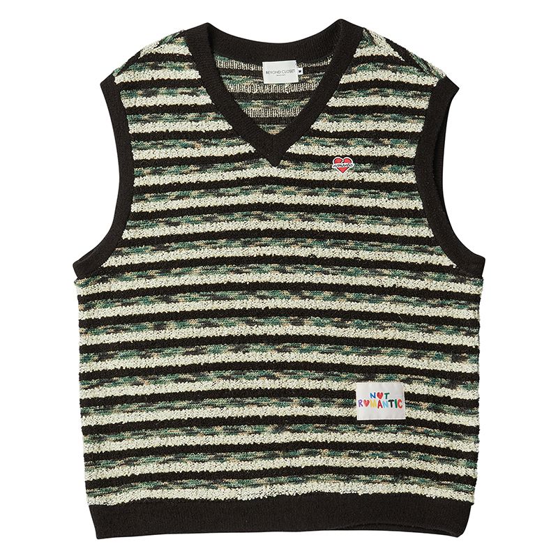 ★人気★【Beyond Closet】★NOMANTIC SILKY YARN KNIT VES.T★ MUSINSA | BEYOND CLOSET NOMANTIC SILKY YARN KNIT VEST SKY BLUE