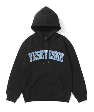 [22FW] Arch Logo Hoodie Black