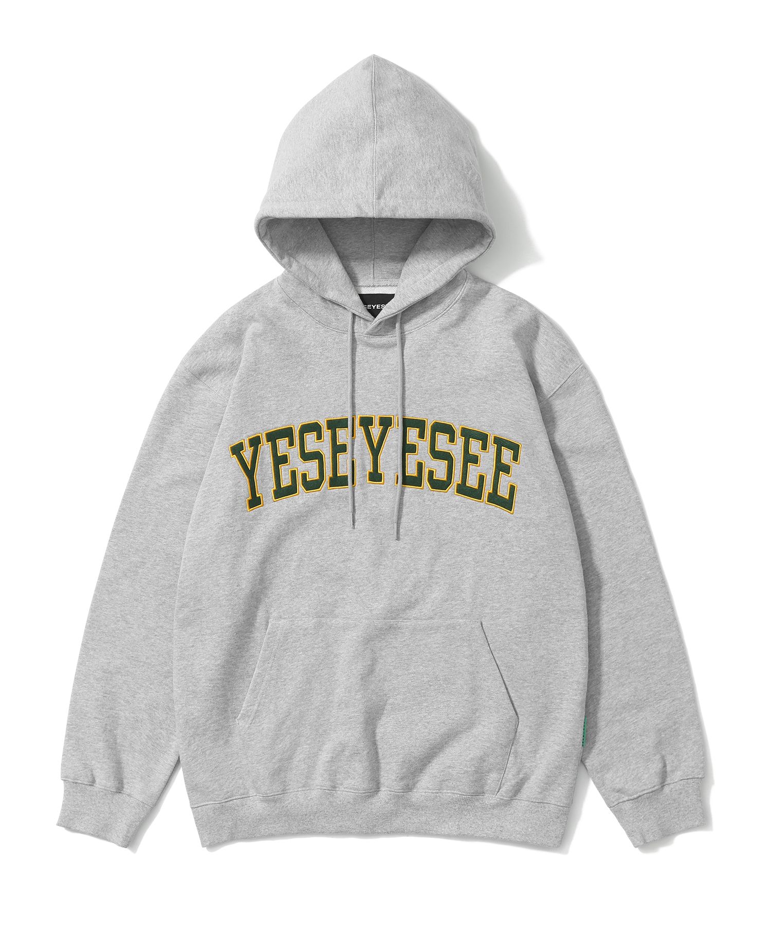 [YESEYESEE]★Arch Logo Hoodie MUSINSA | YESEYESEE [22FW] Arch Logo Hoodie Grey