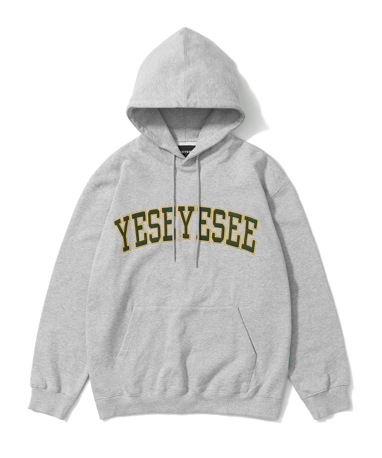 [22FW] Arch Logo Hoodie Grey