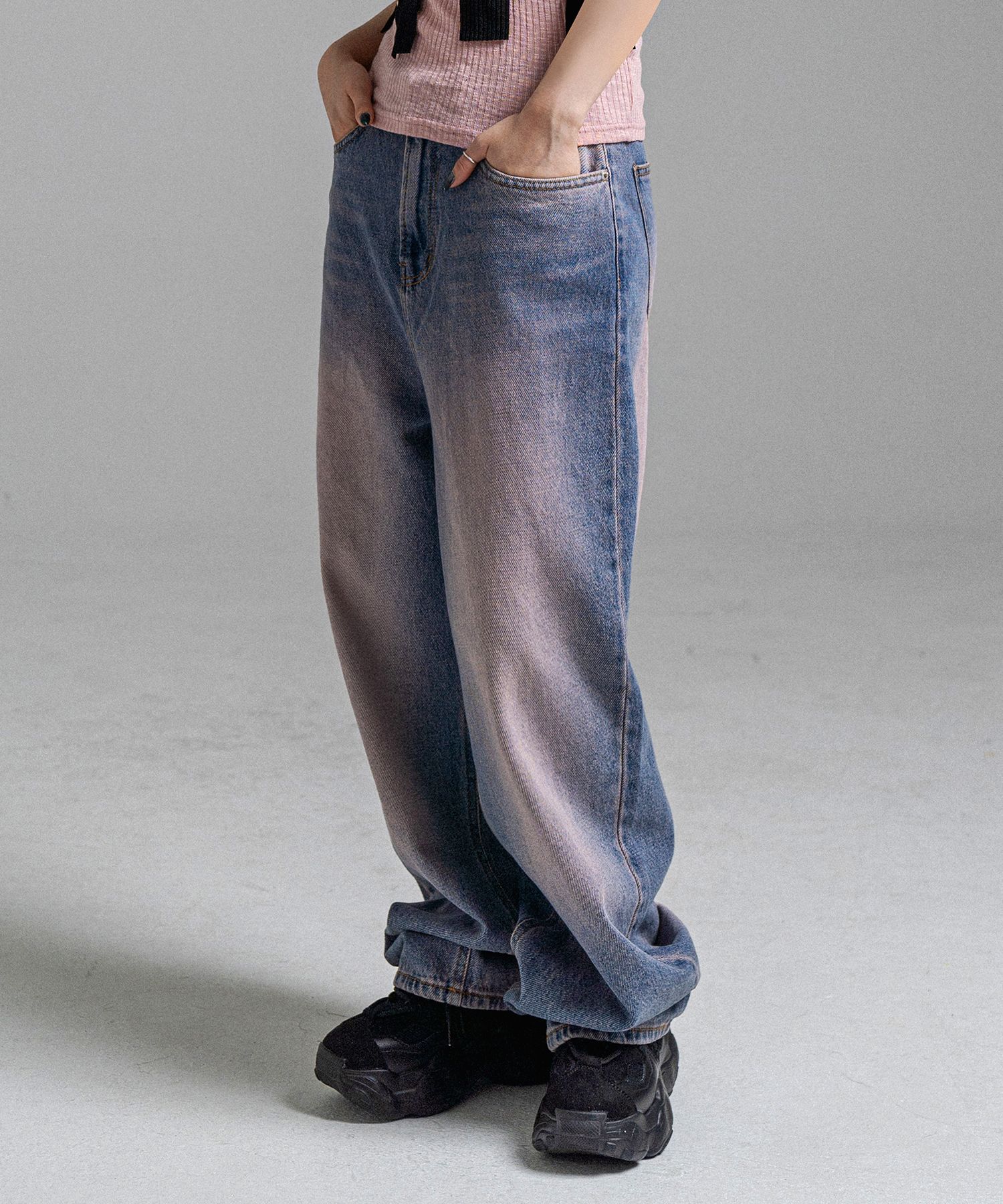 デニム・ジーパン [PANDORAFIT] WIDE Balsam Jeans MUSINSA公式 | PANDORAFIT [WIDE] Balsam Jeans