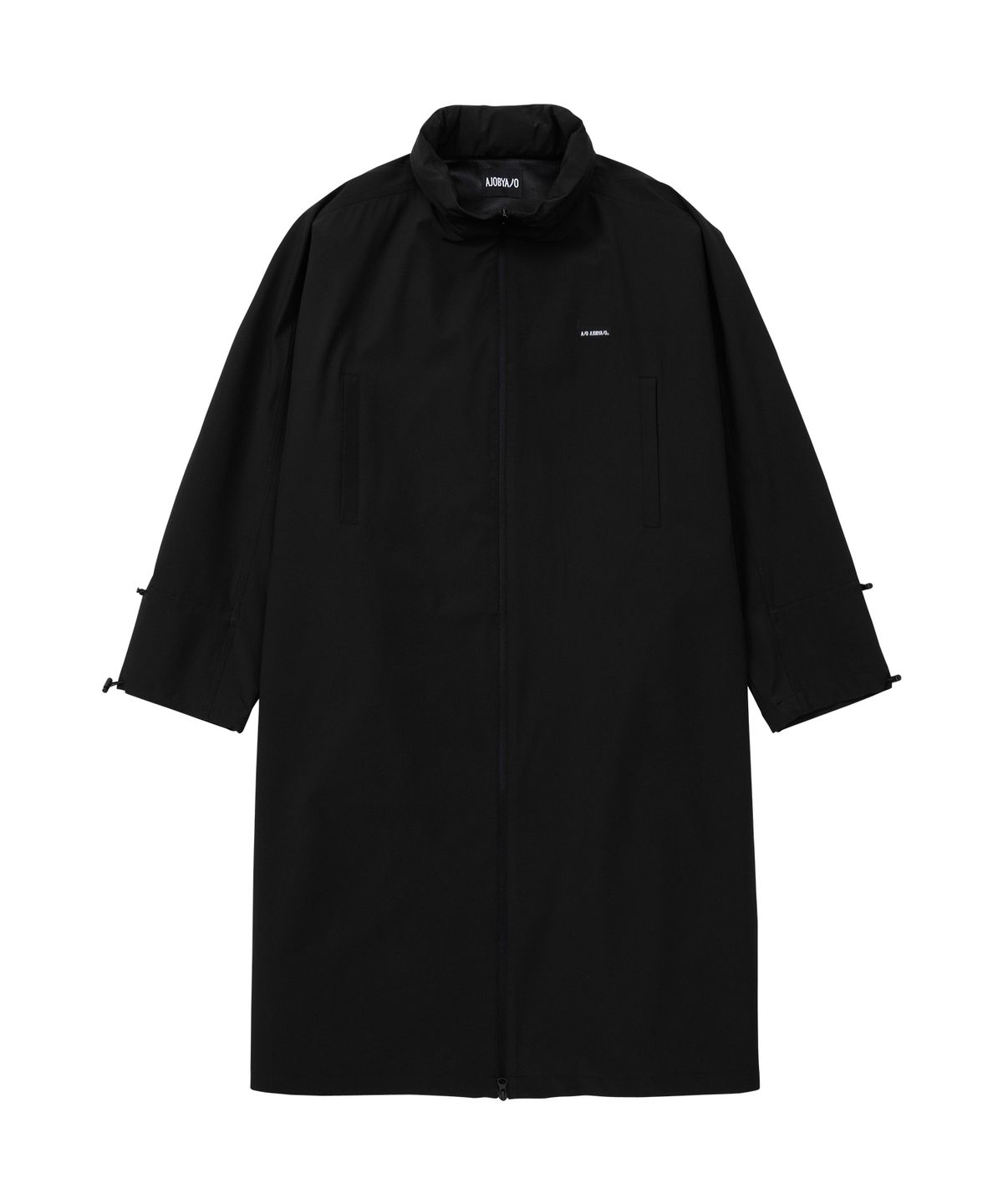 아조바이아조(AJOBYAJO) Oversized Rain Coat [BLACK]