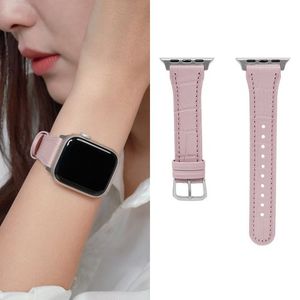 [애플워치 호환] 크로커패턴 핑크 가죽 스트랩 LL2S22904PSP