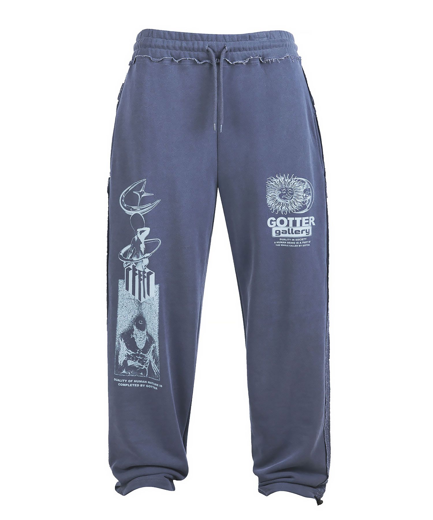 ☆関税込☆GOTTER GALLERY★METONIC CYCLE SWEATPANTS★ METONIC CYCLE SWEATPANTS_BK - GOTTER GALLERY | 60% - Asian