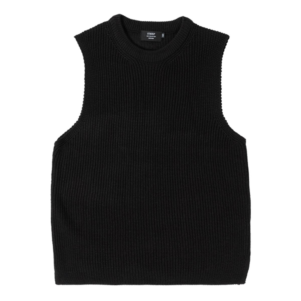 스트라이크(STRIKE) 언노운 니트 베스트 (BLACK)