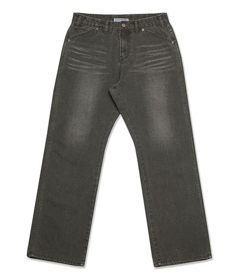 SAND WASHING DENIM_KHAKI