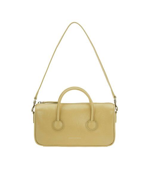 MUSINSA | MARGESHERWOOD ZIPPER SMALL - sand crinkle