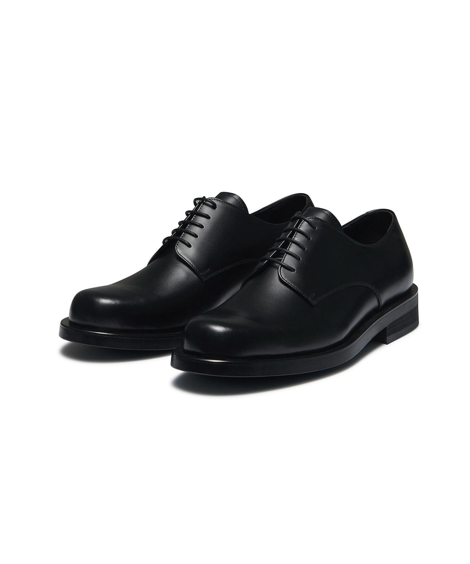 MUSINSA STANDARD ラウンドダービーシューズ MUSINSA公式 | MUSINSA STANDARD Round Derby Shoes_Black