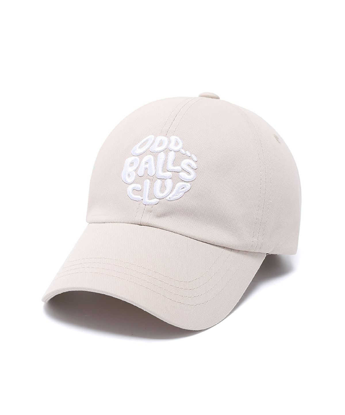 오드볼스클럽(ODDBALLS CLUB) 베이직 볼캡 베이지
