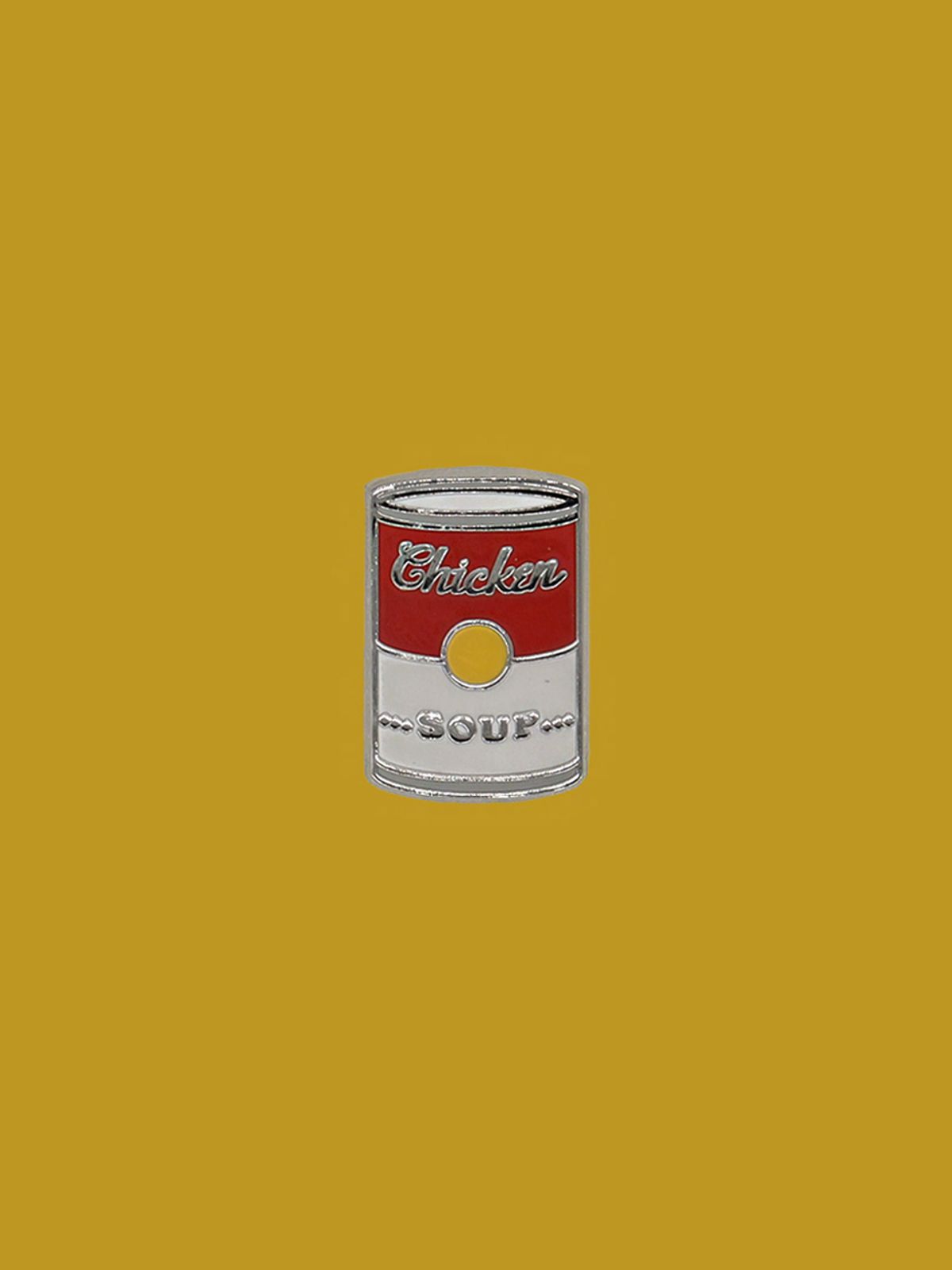 핀덱스(PINDEX) CHICKEN SOUP 핀 뱃지