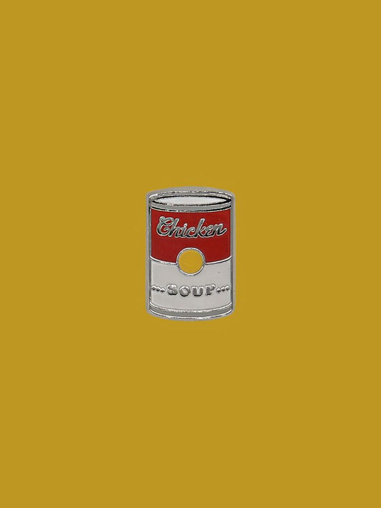 CHICKEN SOUP 핀 뱃지