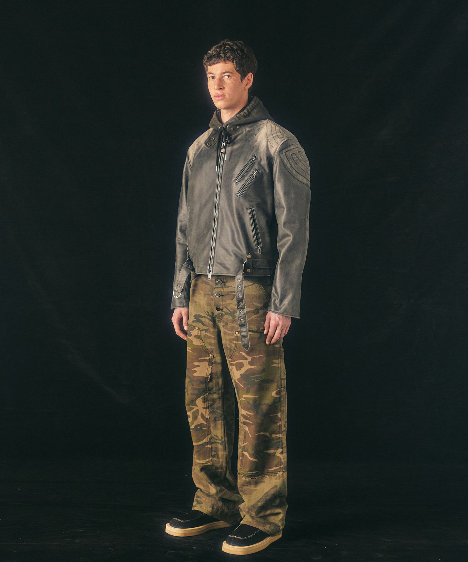 MUSINSA | ANDERSSON BELL Camouflage Carpenter Jeans apa578m