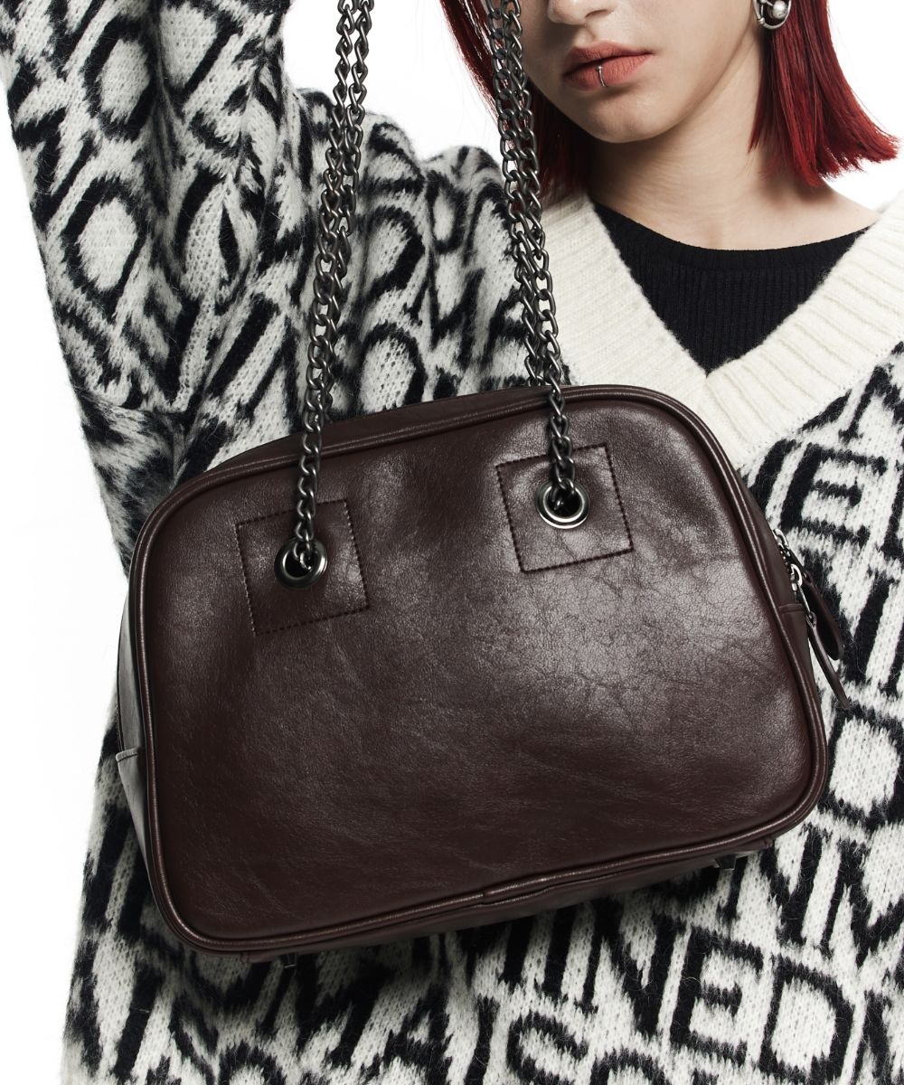【MAISON MINED】22FW★ CHAIN CROSS BAG MAISON MINED】22FW☆ CHAIN CROSS BAG (MAISON MINED/バッグ
