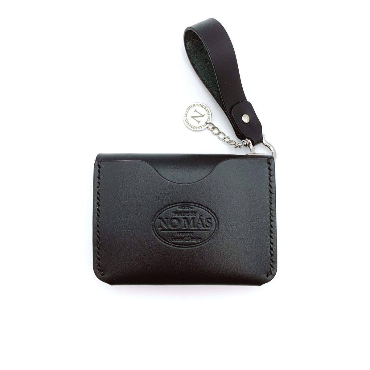 노마스(NO MAS) STRAP CARD CASE (BLACK)
