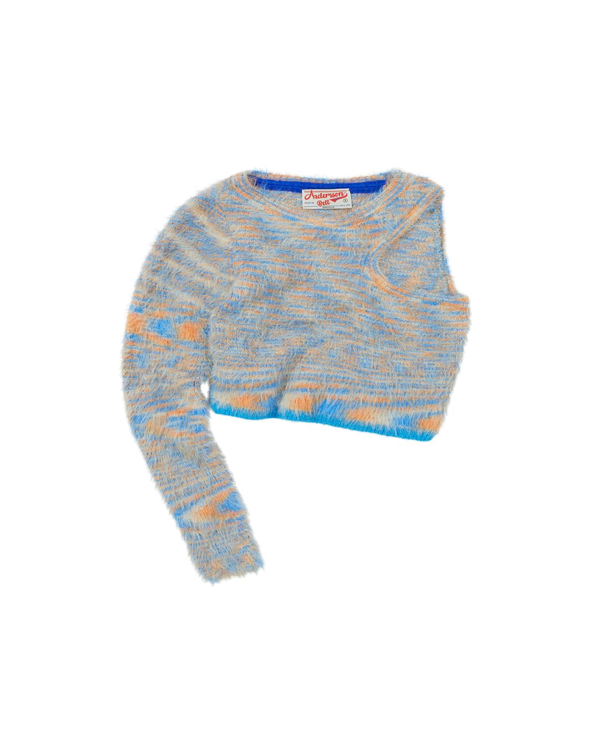 앤더슨벨 포 우먼(ANDERSSON BELL for WOMEN) 설리번 원 슬리브 니트 탑 atb774w(MULTI  BLUE)