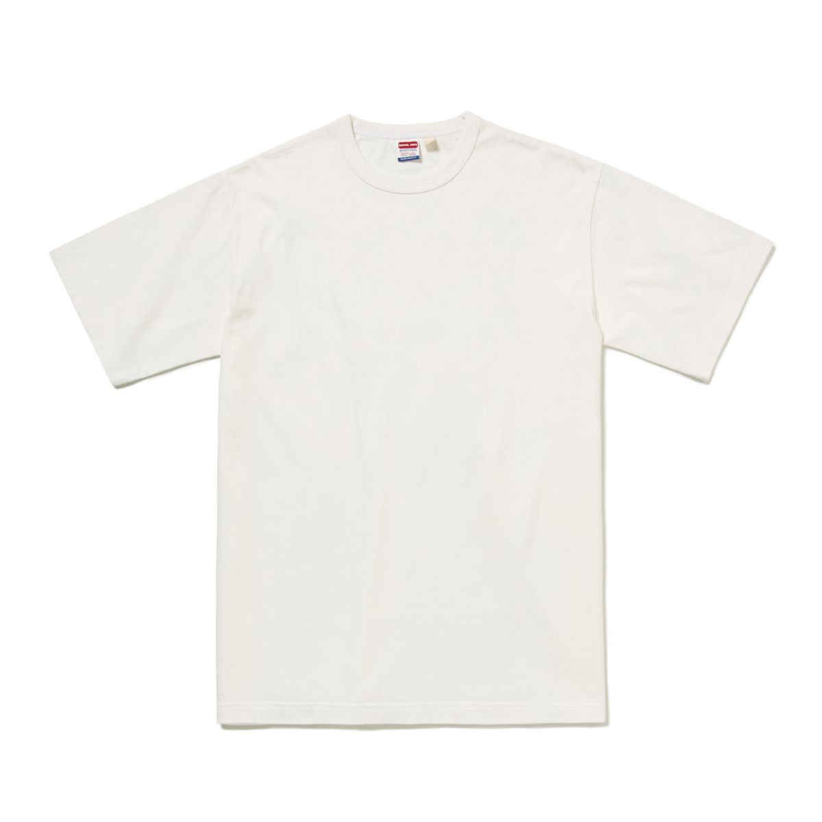 데밀(DEMIL) LOT.051 튜뷸러 티셔츠 오프화이트