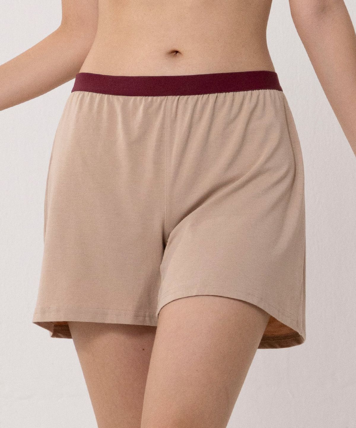 싸이클린(CYCLEAN) 여성 트렁크 순면팬티 (카멜)