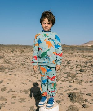 이삭 공룡 바지_민트