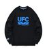 UFC 빅로고 릴렉스핏 맨투맨 U2SWT3346BK