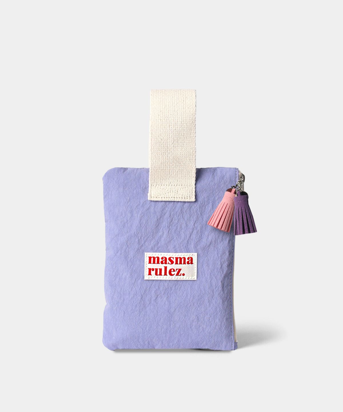 마스마룰즈(MASMARULEZ) Strap pouch _ Solid purple blue