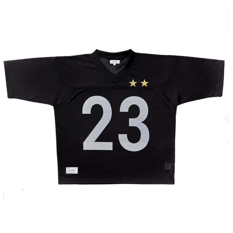 AC 23 Football Jersey Black