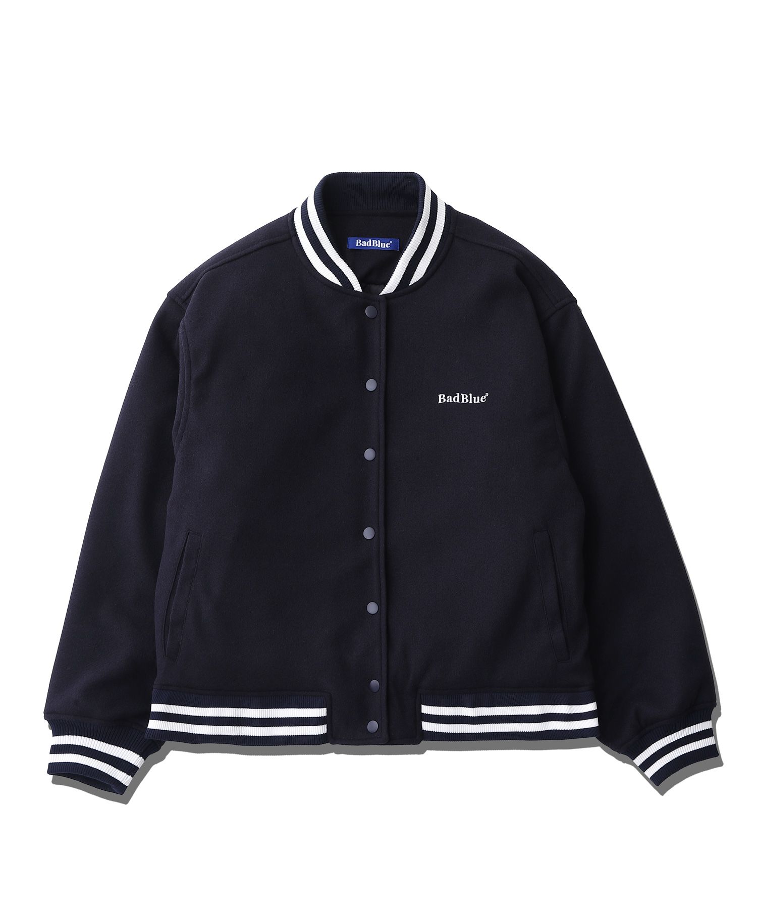 ☆韓国の人気☆【Bad Blue】☆Logo Teddy Jacke.t☆ジャケット☆ ☆韓国の人気☆【Bad Blue】☆Logo Teddy Jacke.t☆ジャケット☆