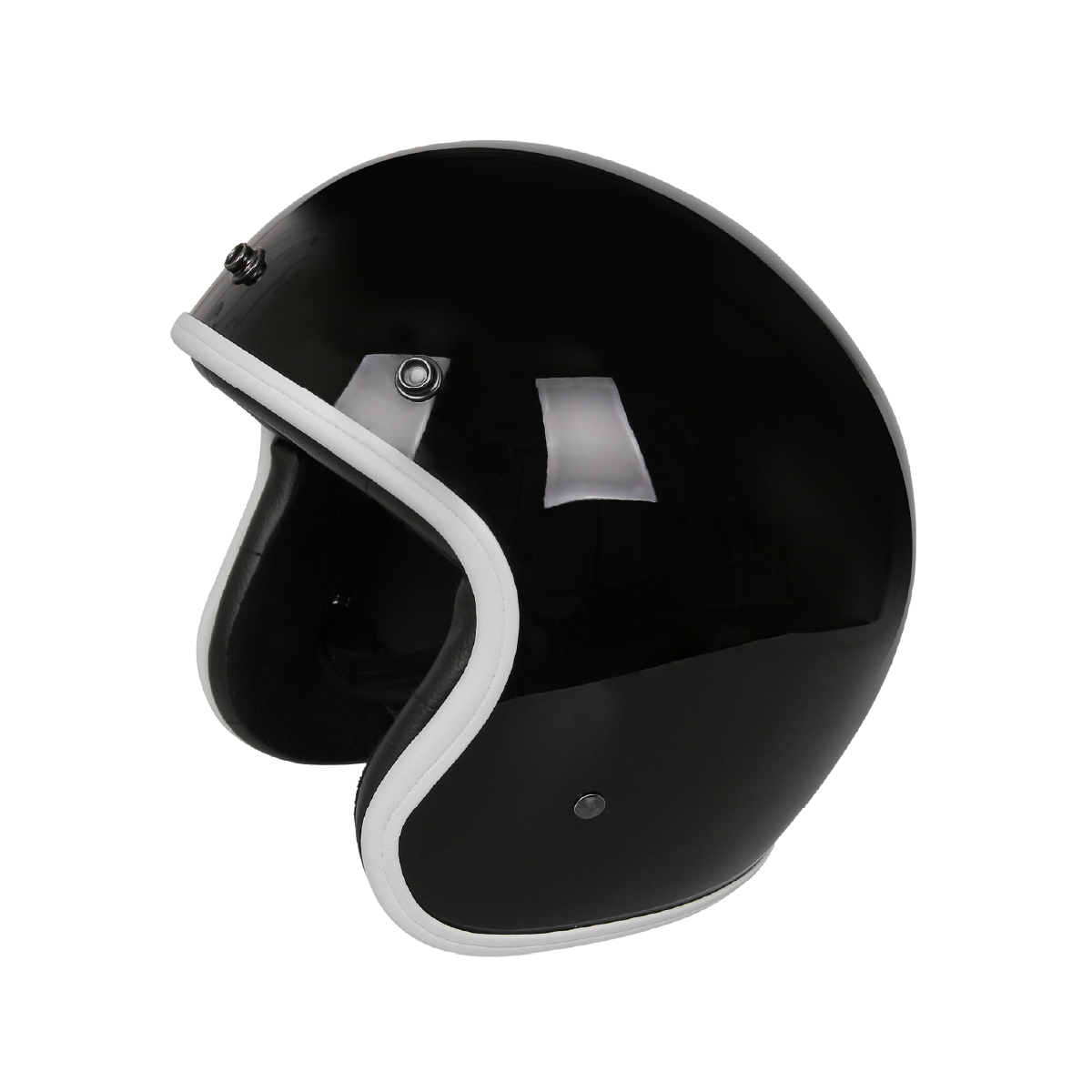 쿤타치(KUNTACH) Mods and Rockers helmet collection - Rockers BLACK GLOSSY