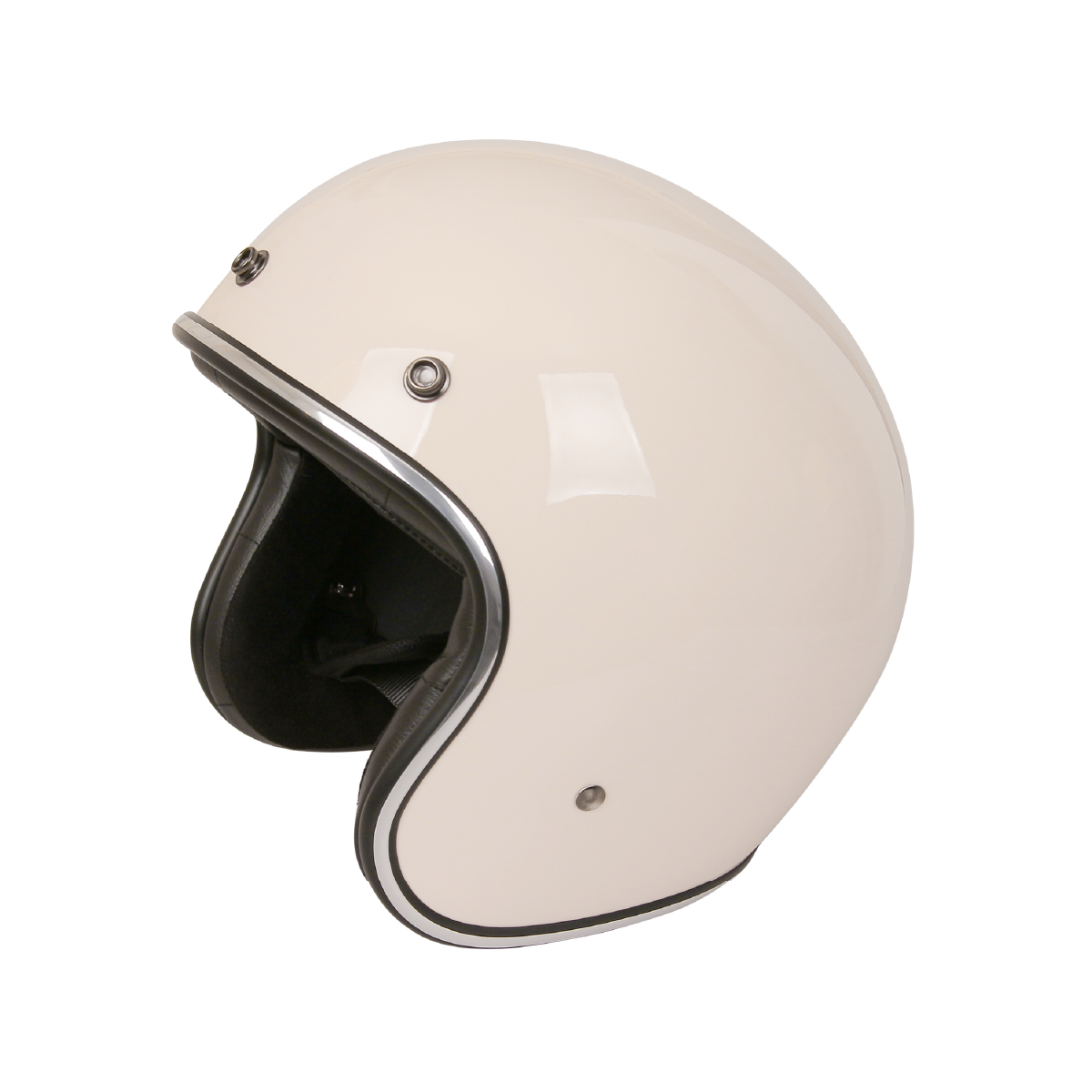 쿤타치(KUNTACH) Mods and Rockers helmet collection - Mods PEPPER WHITE