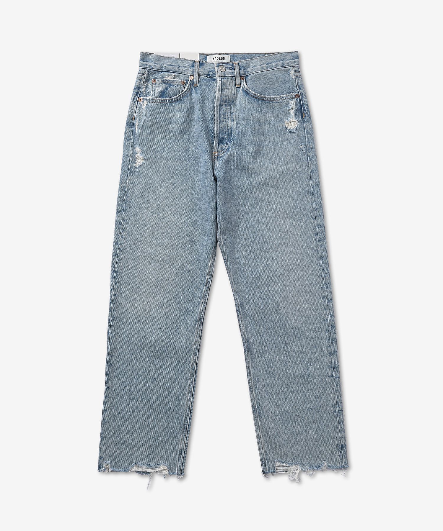 パンツ AGOLDE 90S Crop Denim Pants Light Blue A1731206NERVE A173120 MUSINSA | AGOLDE 90S Cropped Denim Pants - Light Blue