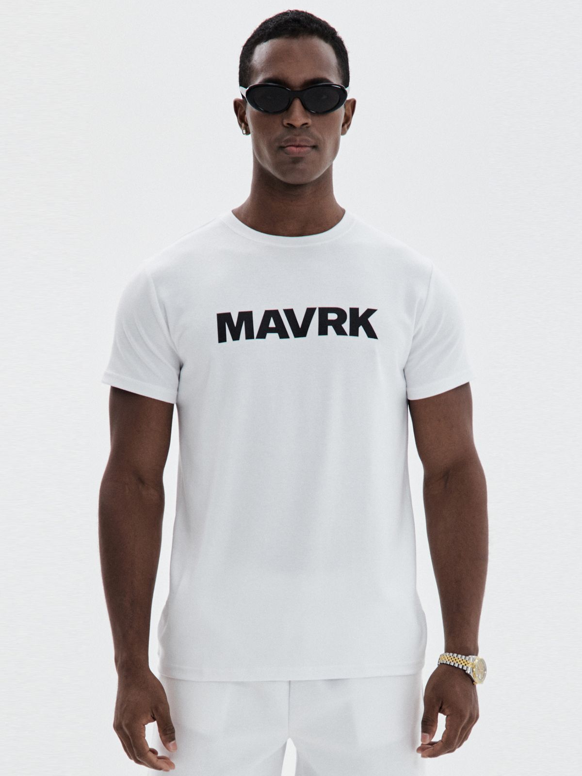 매버릭(MAVRK) 오리진 데일리 머슬핏 티셔츠 [화이트]