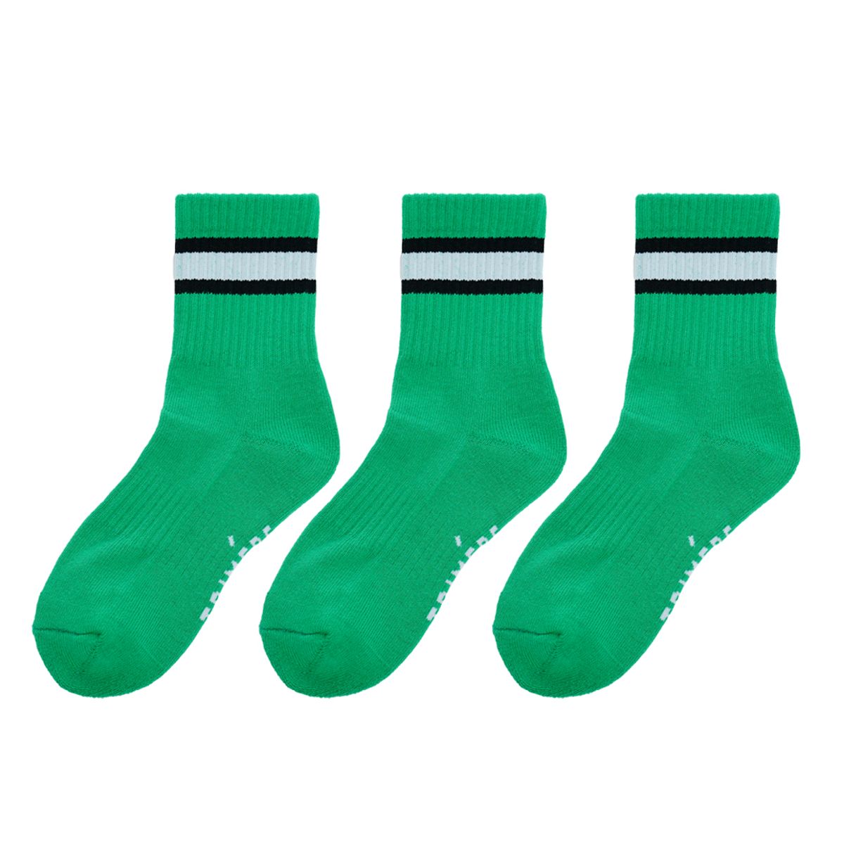 트리메르(TRIMERE) 라인삭스 3묶음 WOMAN GREEN