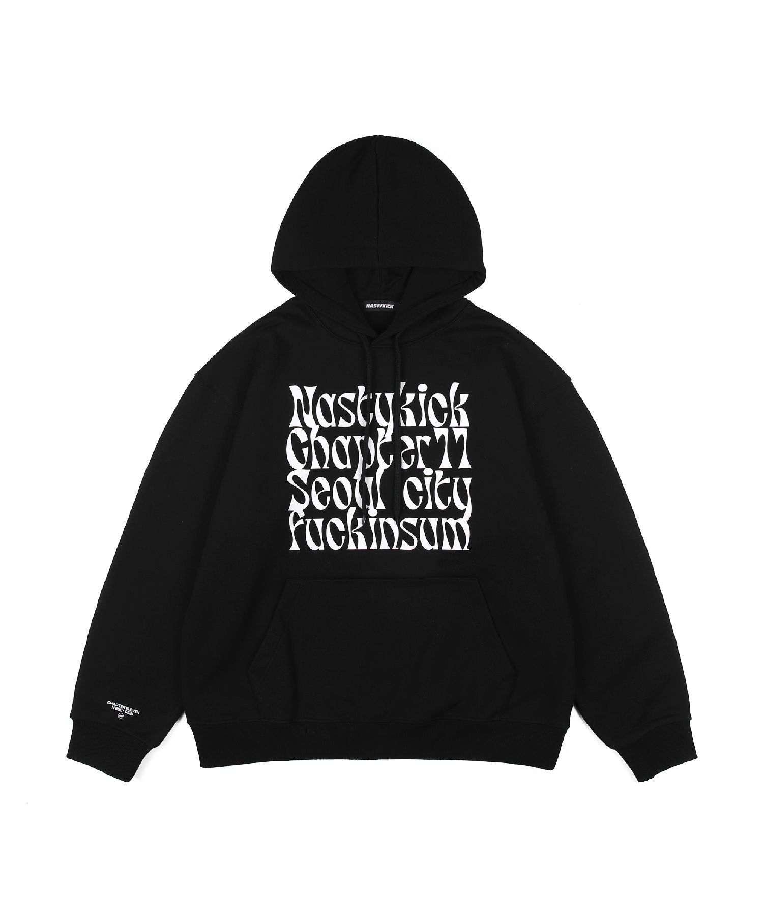 ★送料・関税込★NASTYKICK★Kinsum Hoodie★パーカー★ MUSINSA | NASTYKICK [NSTK] Kinsum Hoodie (Black)_K22ZB735