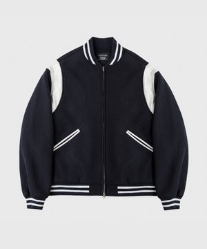 빅 어워드 스타디움 울 바시티자켓 다크네이비