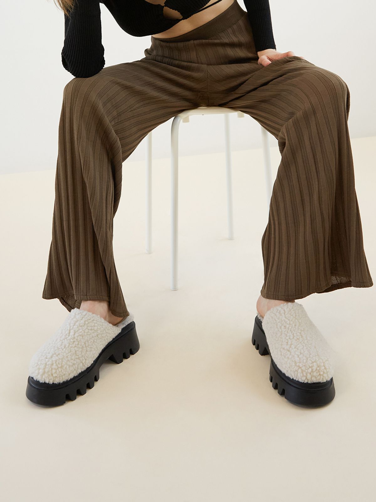 블랑수블랑(BLANC SUR BLANC) 루카스 시어링뮬 아이보리