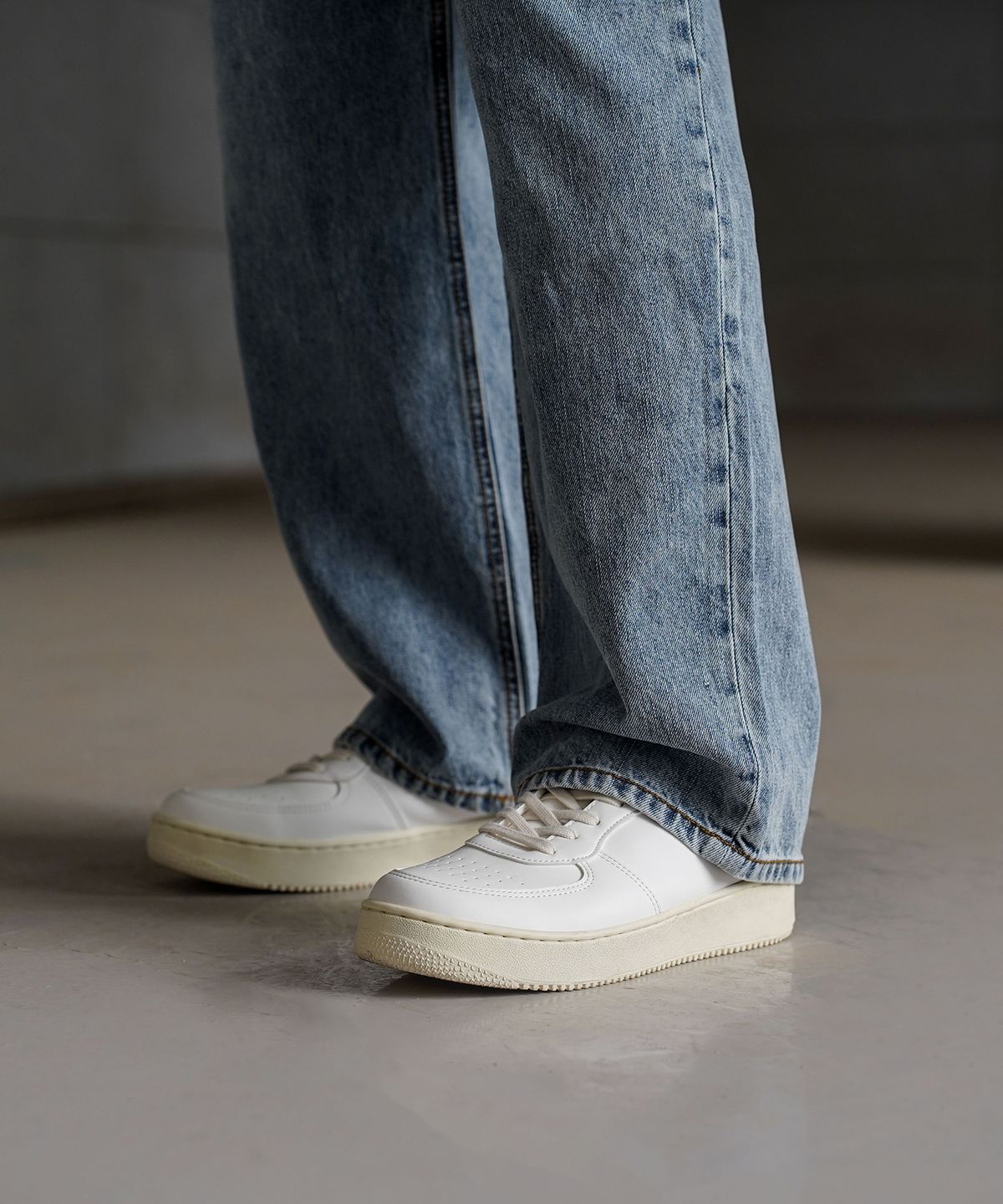 식스핏(6FT) VTG 코트 스니커즈 (키높이 버전)