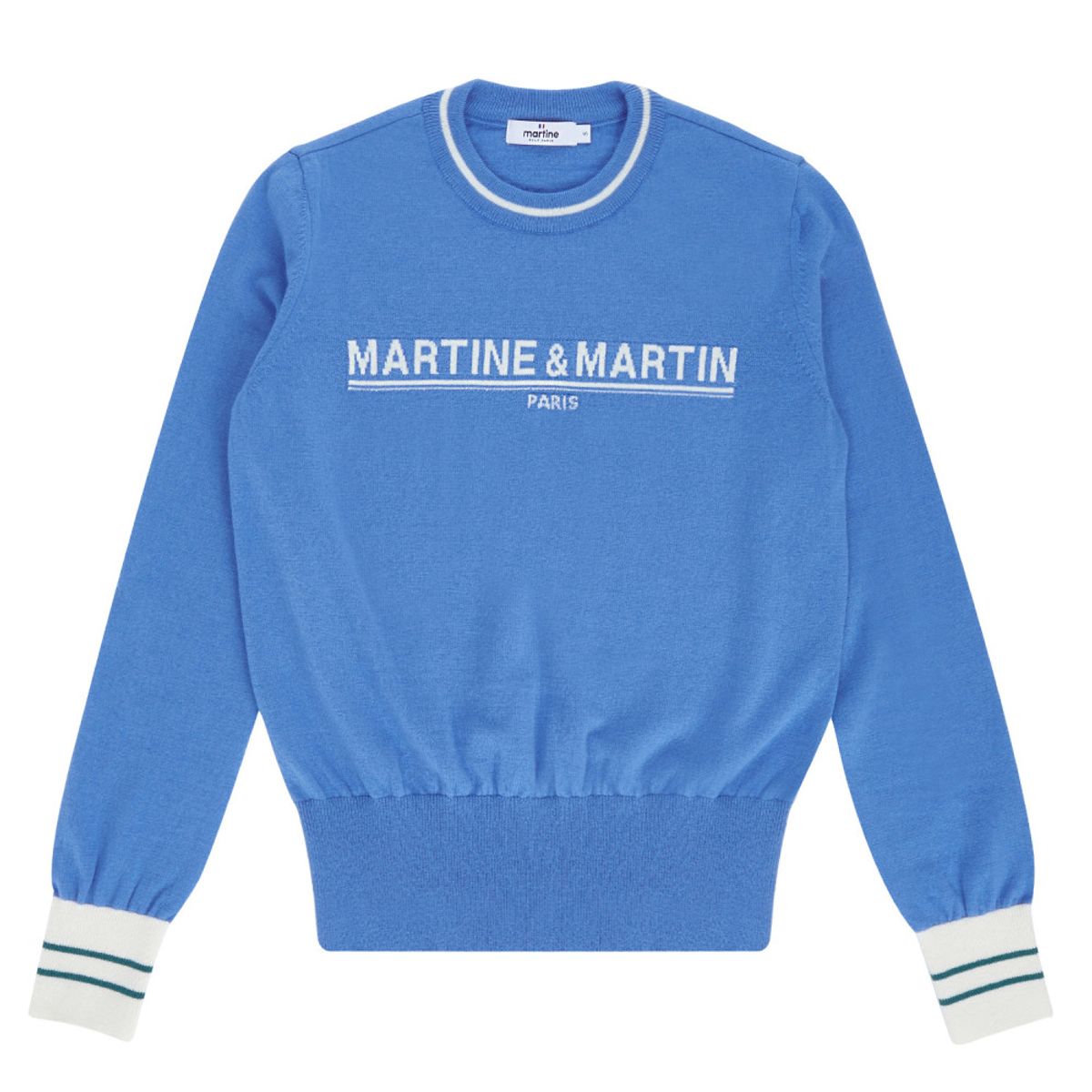 마틴골프(MARTINE GOLF) Tip Color Point Pullover_Blue