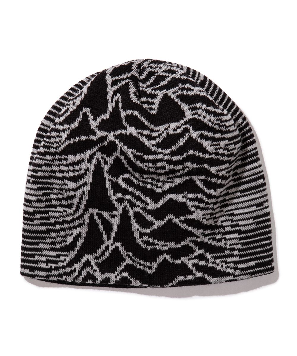 MUSINSA公式 | THE K-ING ARCHIVES Jacquard Beanie (Black)
