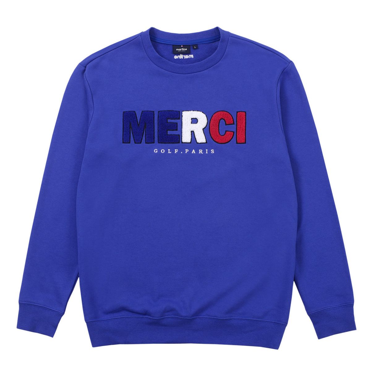 마틴골프(MARTINE GOLF) Merci Sweat Shirts_Deep Blue (Uni)