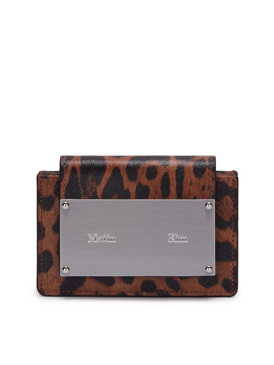 【MATIN KIM】 ACCORDION WALLET Matin Kim Accordion Wallet - Black: Sophistication & Practicality