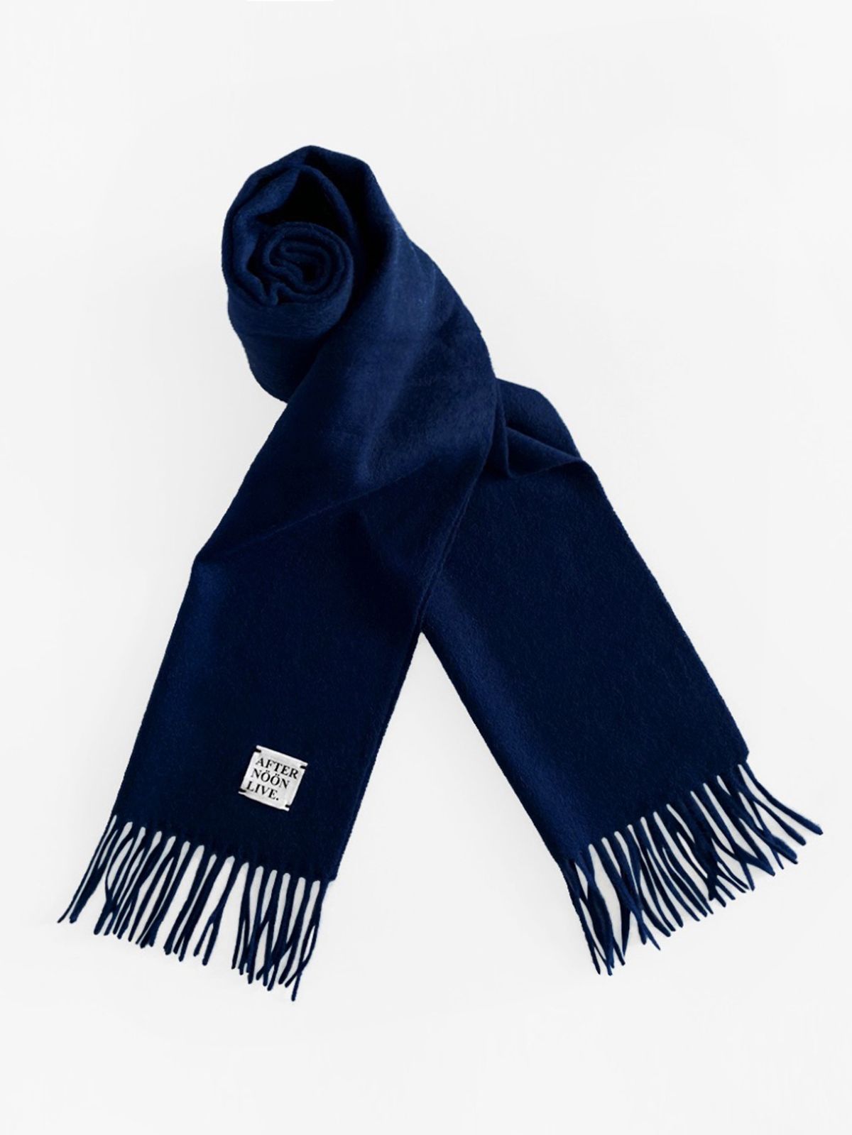 애프터눈라이브(AFTERNOONLIVE) Wool Muffler (Deep Blue)