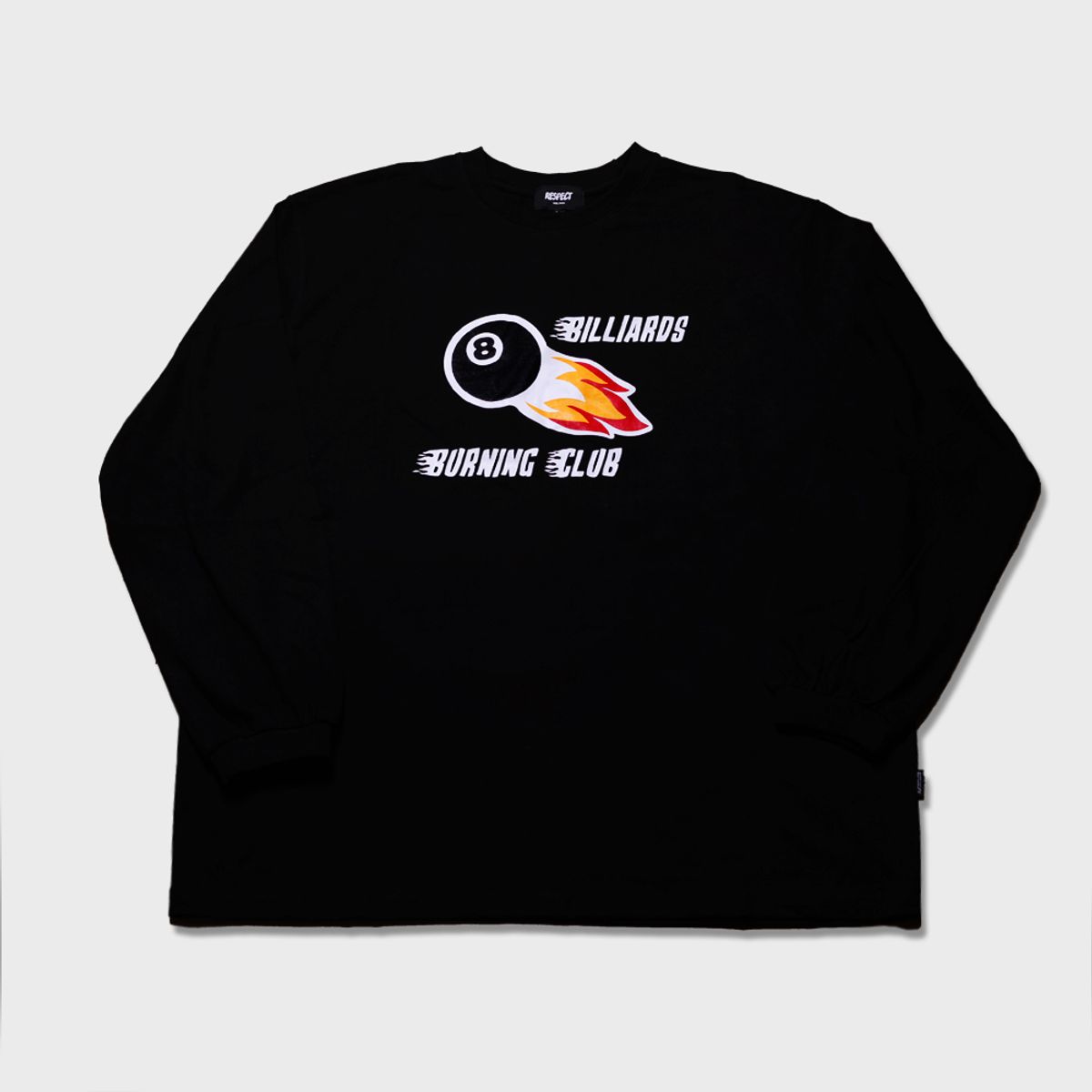 리스펙트(RESPECT) bbc billiards burning club long sleeve